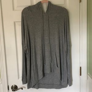 Mossimo Oversized Ribbed Hoodie Pullover